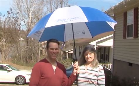 Tv Station Lampooned For Giving Bereaved House Fire Victim An Umbrella