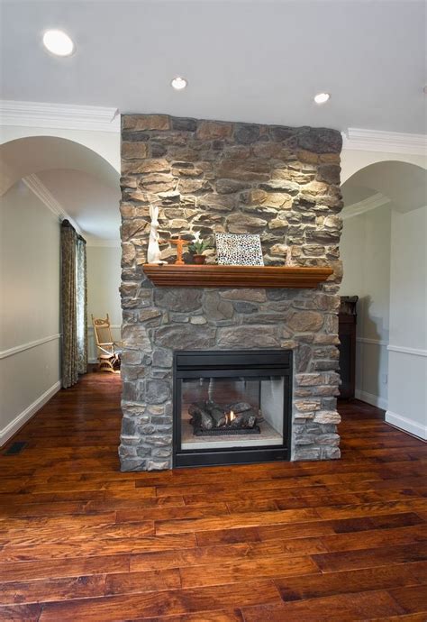 Some people might not feel comfortable about placing the fireplace area in the corner because it's not the most common design of a fireplace. The 25+ best Two sided fireplace ideas on Pinterest ...