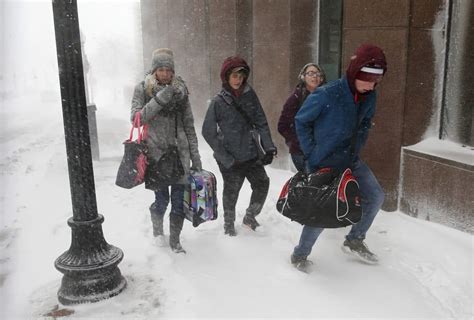 Photos Intense Snowstorm Hits Mass — And Then Hardy New Englanders