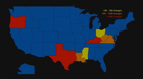 Before you lose power, sit down with your family and write down what each. This power outage map shows the scale of America's storm ...