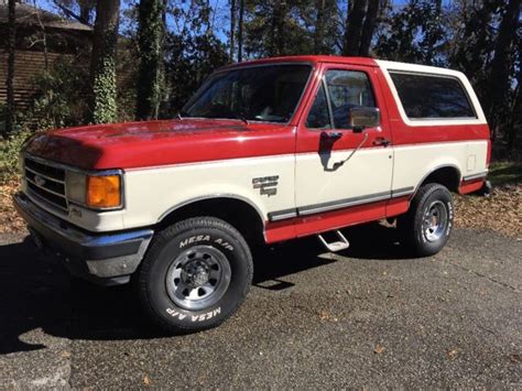 Full Size 4x4 Classic Bronco 1990 Ford Bronco Xlt 4x4 Classic Ford