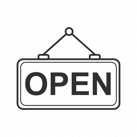 Open Sign Png