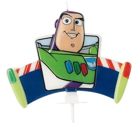Vela Aniversário Buzz Lightyear Toy Story Disney 01 Unid