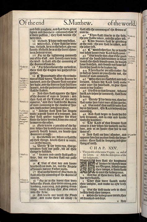 The Gospel According To S Matthew Original 1611 Kjv