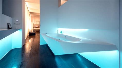 High Tech Futuristic Bathroom Hambre Cero