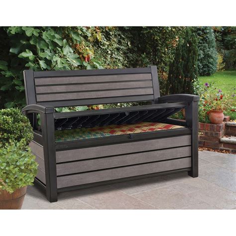 Keter Hudson Plastic Storage Bench Deck Box - Sam's Club in 2020