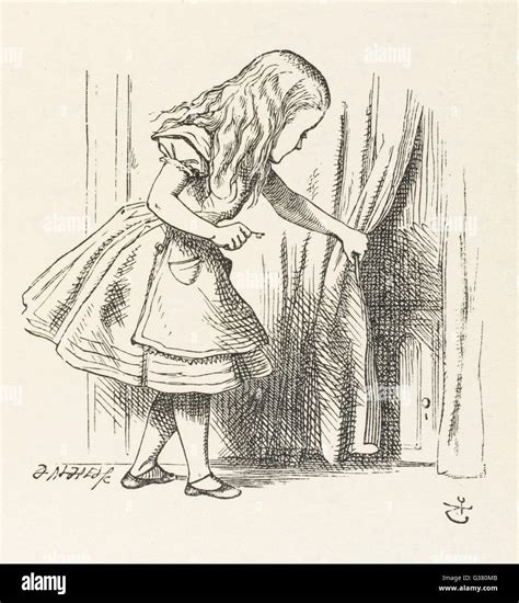 Alice Alice Draws Back The Curtain To Reveal A Little Door Date First