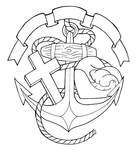 25 Best Faith Hope Love Anchor Tattoo Sketch Images On