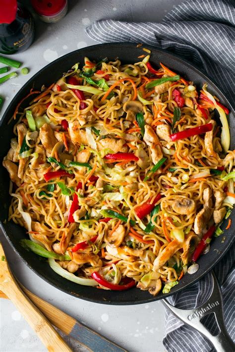 Easy Chicken Yakisoba Cooking Classy