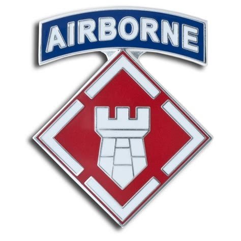 20th Engineer Brigade With Airborne Tab Csib
