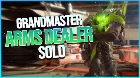 Solo Grandmaster Nightfall Ordeal The Arms Dealer Platinum No