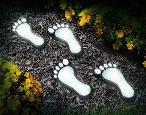 Owning a property that hasn't the ideal outdoor illumination is not too safe. Amazon.com : Outdoor Decor, Solar Foot Print Light, Black ...