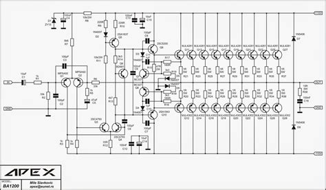 Click here for all circuit diagrams. CODO ELEKTRONIK: Apex ba-1200
