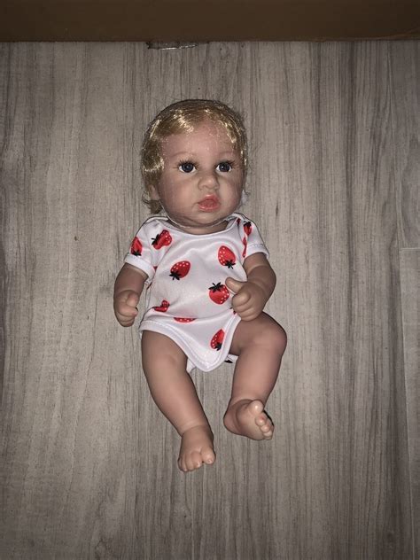 Rsg Reborn Baby Doll 10 Inches Lifelike Newborn Baby Tink Vinyl
