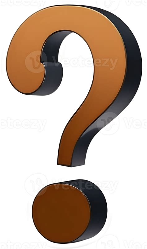 ai generated question mark cartoon 35093598 png