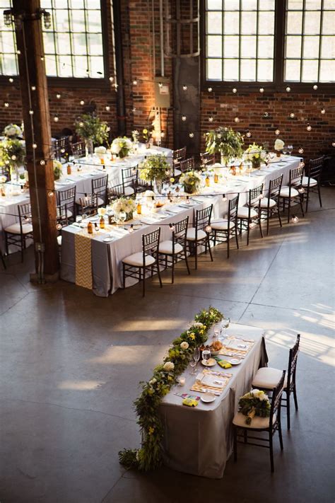 Wedding decoration wedding decoration gnw wedding floral decoration wall with cloth backing. Steam Whistle Brewery Wedding | Industrial wedding ...