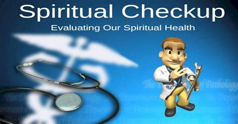 Spiritual Checkup Pptx Powerpoint