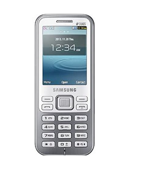 Samsung Metro Duos Gt C3322i White Mobile Phones Online At Low Prices