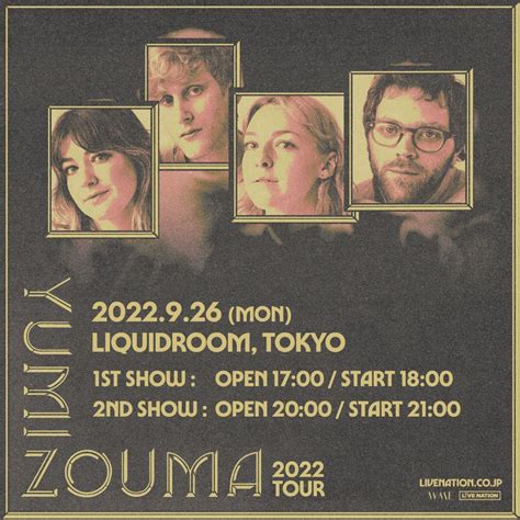 YUMI ZOUMALive Nation Japan Premium Club ライブネーションジャパンプレミアムクラブ