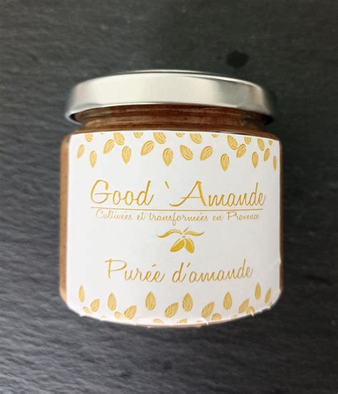 Purée damande complète 100 française Good Amande producteurs d