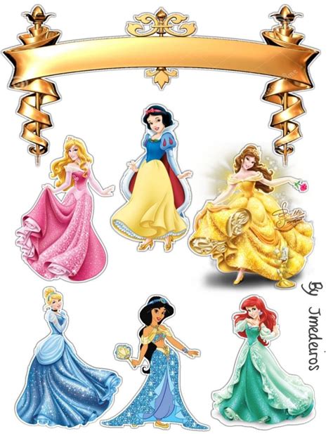 Pin de Ekin Yusof em Meus toppers | Bolo princesa, Aniversário com tema