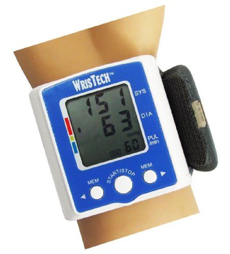 N American Healthcare Wristech Blood Pressure Monitor With Case Health
