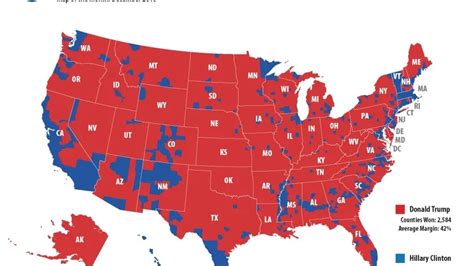 2016 Presidential Election Country Results Metropolitan