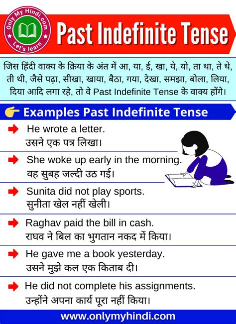 Past Indefinite Tense Exercise In Hindi Archives Onlymyhindi