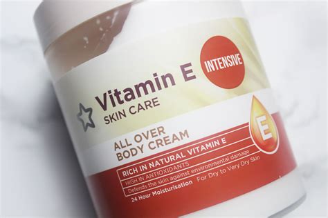 Superdrug Vitamin E Intensive All Over Body Cream Review Skincare Blog Sybilcreates Body