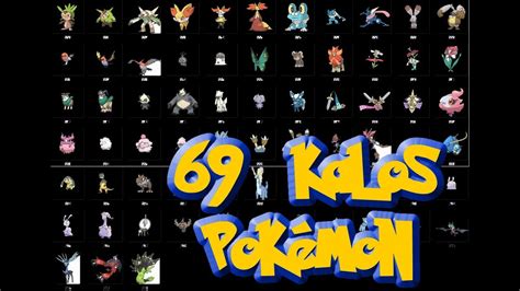 Take part in a fantastic journey. Pokémon X & Y - All Kalos Pokémon / Todos los Pokémon de ...