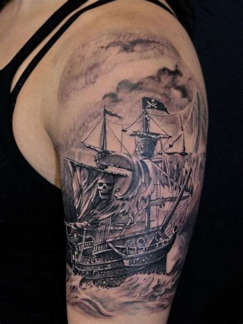 75 Amazing Masterful Pirate Tattoos Designs And Meanings 2019
