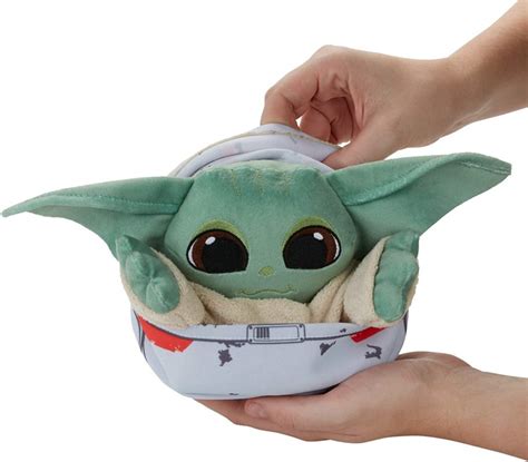 Hasbro The Child Baby Yoda Transform Peluche Star Wars Toy Clicks