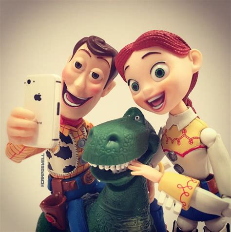 Woody Jessie And Rex Selfies By Woody Instagram Toystory2 Artwork