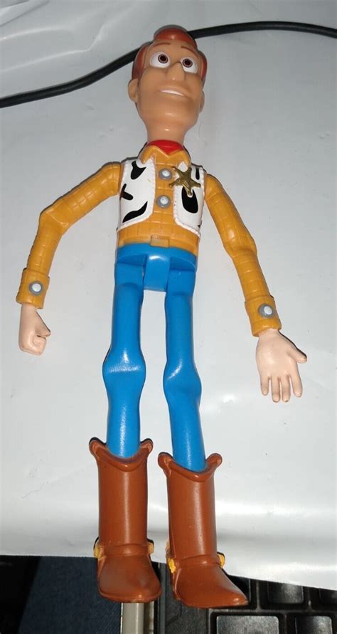 Disney Pixar Toy Story Sheriff Woody Figure 75 Doll No Hat Arms