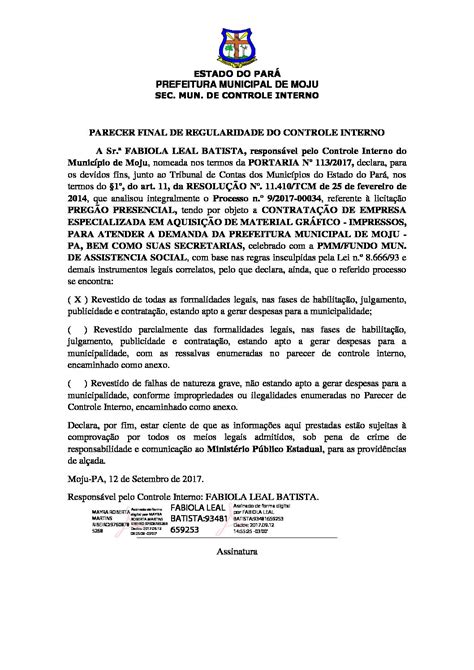 Parecer Social Pronto Pdf
