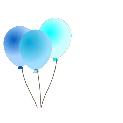 Blue Balloons Png Transparent Image Png Arts