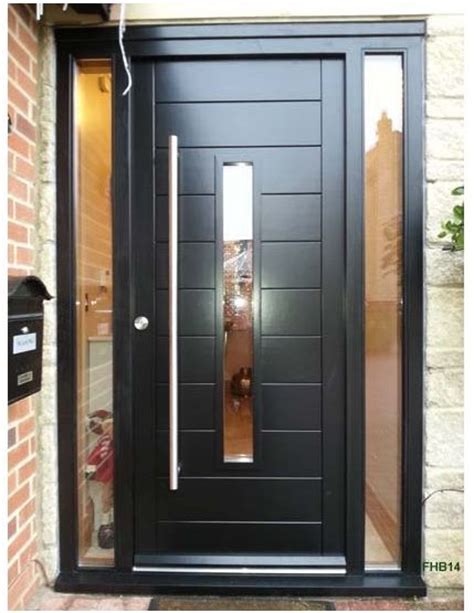 Bespoke Contemporary Door And Frame With Fully Glazed