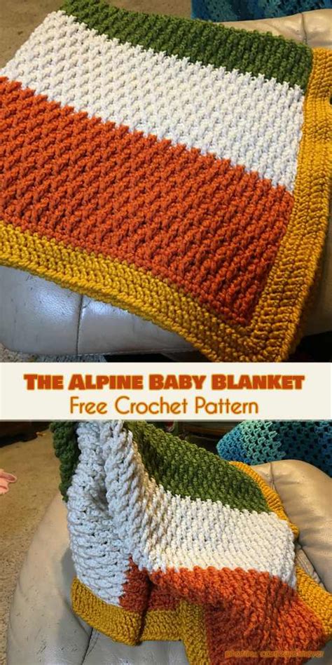 Awesome Alpine Stitch Ideas With Free Crochet Patterns Your Crochet