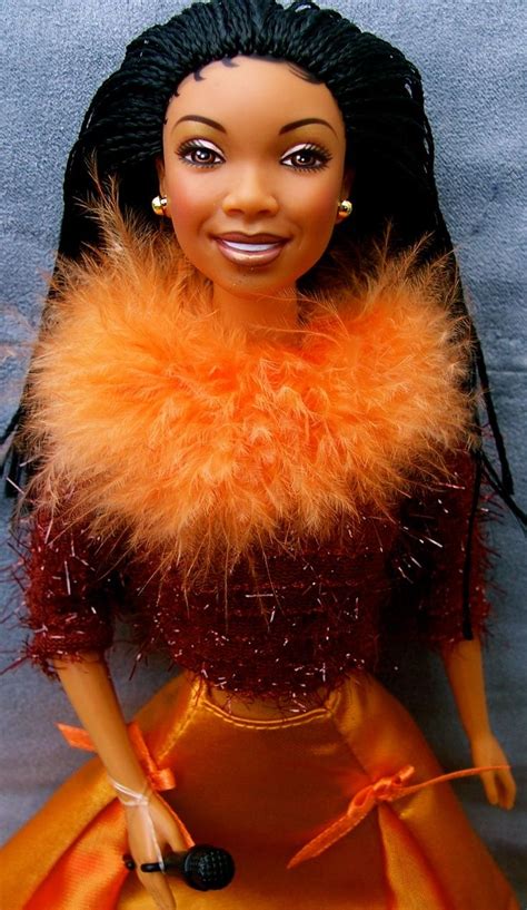 Brandy Doll With Micro Braids Barbie Pinterest Barbie Celebrity Black Barbie Barbie Dolls