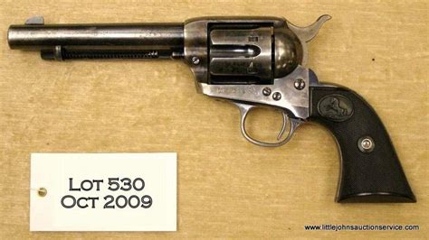 Colt Saa Revolver 32 20 Cal 5 12 Barrel Blue And Case Hardened