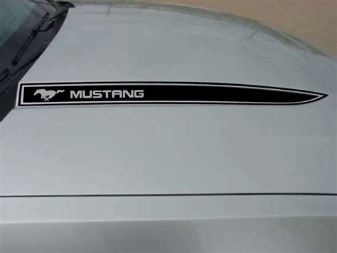 2015 2019 Ford Mustang Gt Windshield Window Side Decal Ford Licensed