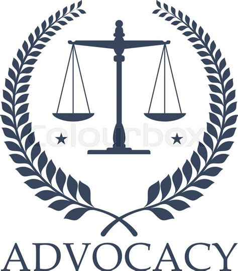Stock Vector Of Legal Center Or Advocacy Juridical Icon Or Emblem For