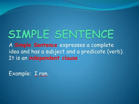 Ppt The Four Types Of Sentence Structure Powerpoint Presentation Hot Sex Picture