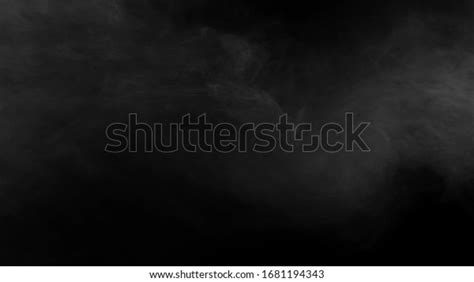 White Smoke Black Background Stock Photo 1681194343 Shutterstock