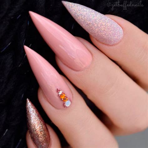 Brilliant Long Nail Designs To Try | NailDesignsJournal.com They are coated with various types of polishes.