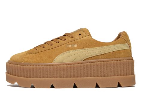 Puma Suede Fenty Cleated Creepers In Brown Lyst
