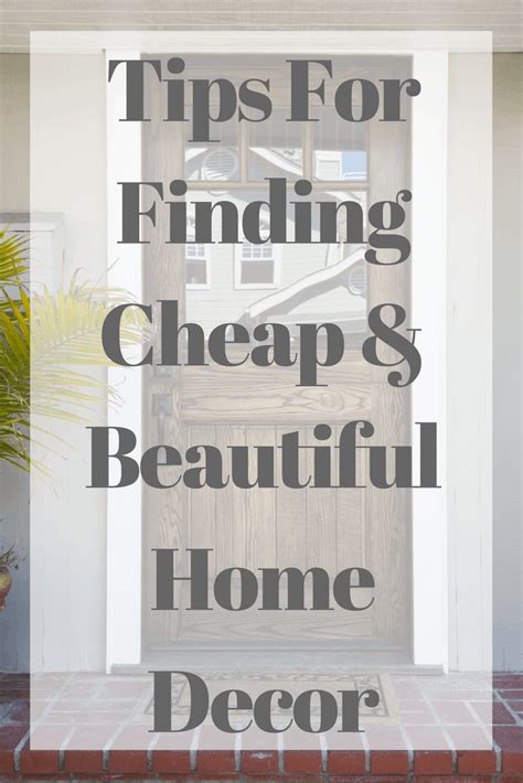 See more of cheap home decor,cheap home decor on facebook. Tips for Finding Cheap and Beautiful Home Decor | Happy ...