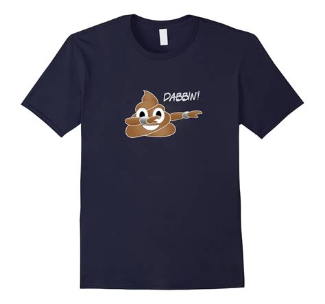 Funny Dabbing Poop Emoji With Halftone Design Shirt 4lvs