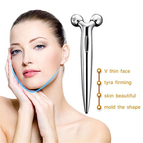 Mini 3d Roller Face Massager Full Body Massage 360 Rotate Face Lift Wrinkle Remover Facial Shape