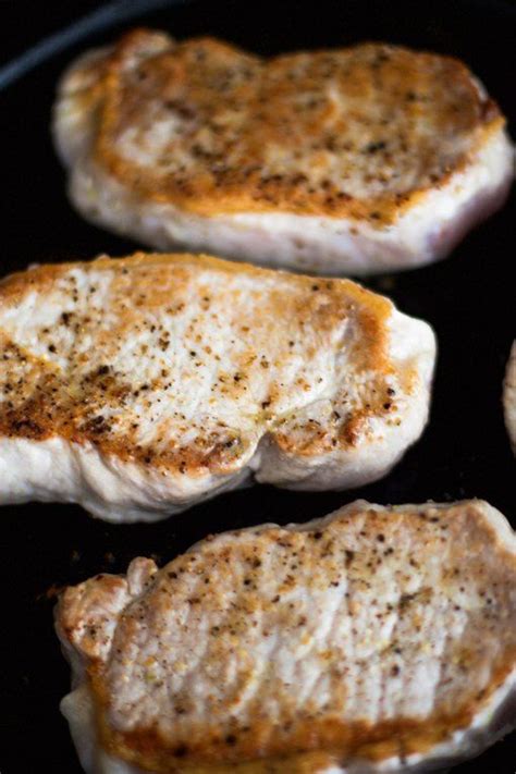 After the pork chops have sat in their refrigerated salty bath, they need about 30 minutes to come to room temperature. How to Make Pork Chops Tender | Cooking boneless pork chops, Braised pork chops, Tender pork chops
